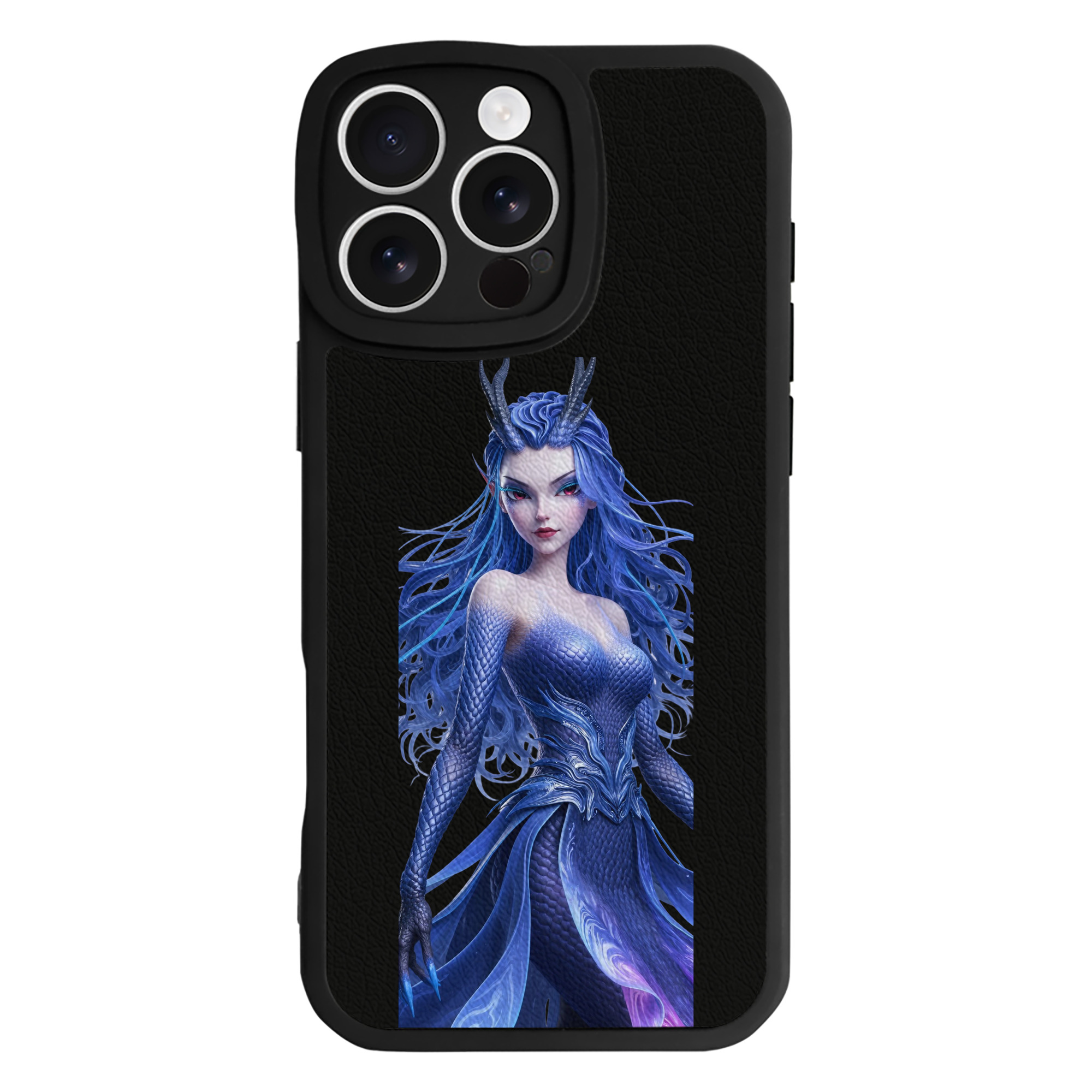 （画像用） Ne Zha 2 ナタ 魔童の大暴れ 【iPhone 16シリーズ対応】シリコンスマホケース（レザー調） 材質：シリコン